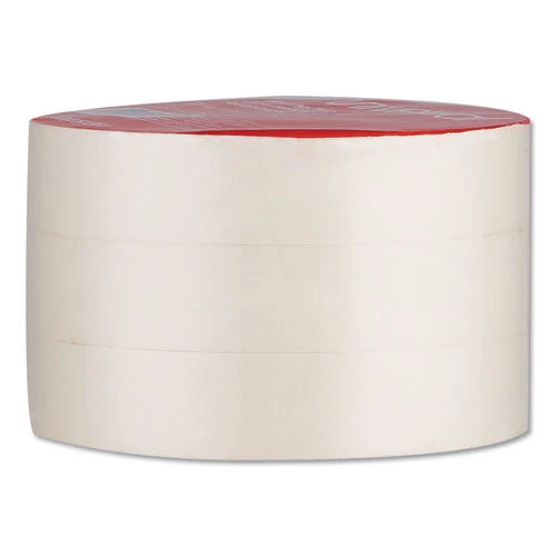 Universal UNV51301 3 In. Core 24 Mm X 54.8 Mm General Purpose Masking Tape - Beige (3 Rolls/Pack) - Image 2
