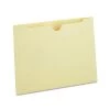Universal UNV73600 Deluxe Reinforced Straight Tab Legal Size File Jackets - Manila (50/Box)