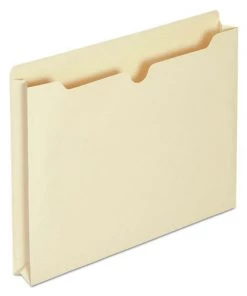 Universal UNV74300T Straight Tab, Economical Manila File Jackets - Letter Size, Manila (50/Box)