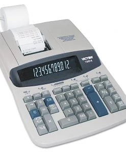 Victor 15606 1560-6 Two-Color Ribbon Printing Calculator, Black/red Print, 5.2 Lines/sec