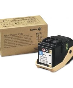 Xerox 106R02599 4500 Page Yield Toner Cartridge For Phaser 7100 Printer - Cyan