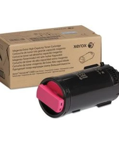 Xerox 106R04007 16800 Page Extra High Capacity TAA Compliant Toner Cartridge For VersaLinkC600 - Magenta