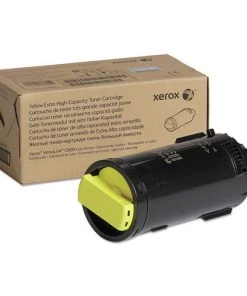 Xerox 106R04008 16800 Page-Yield, TAA Compliant, 106R04008 Extra High-Yield Toner - Yellow